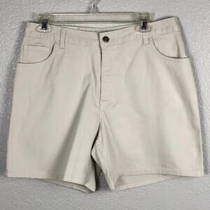 NWT Cherokee Size 10 Women’s Khaki Tan Brown Shorts w Pockets Preppy Y2K Style